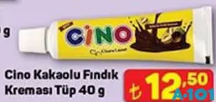 CİNO KAKAOLU FINDIK KREMASI TÜP 40 G CİNO KAKAOLU FINDIK KREMASI TÜP 40 G